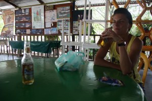 ⊙ Bières à la Posada Los Noches de Saturno